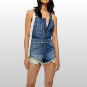 🆕Free People Short Overalls